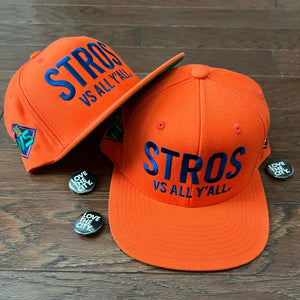 Stros Orange Snapback Hat