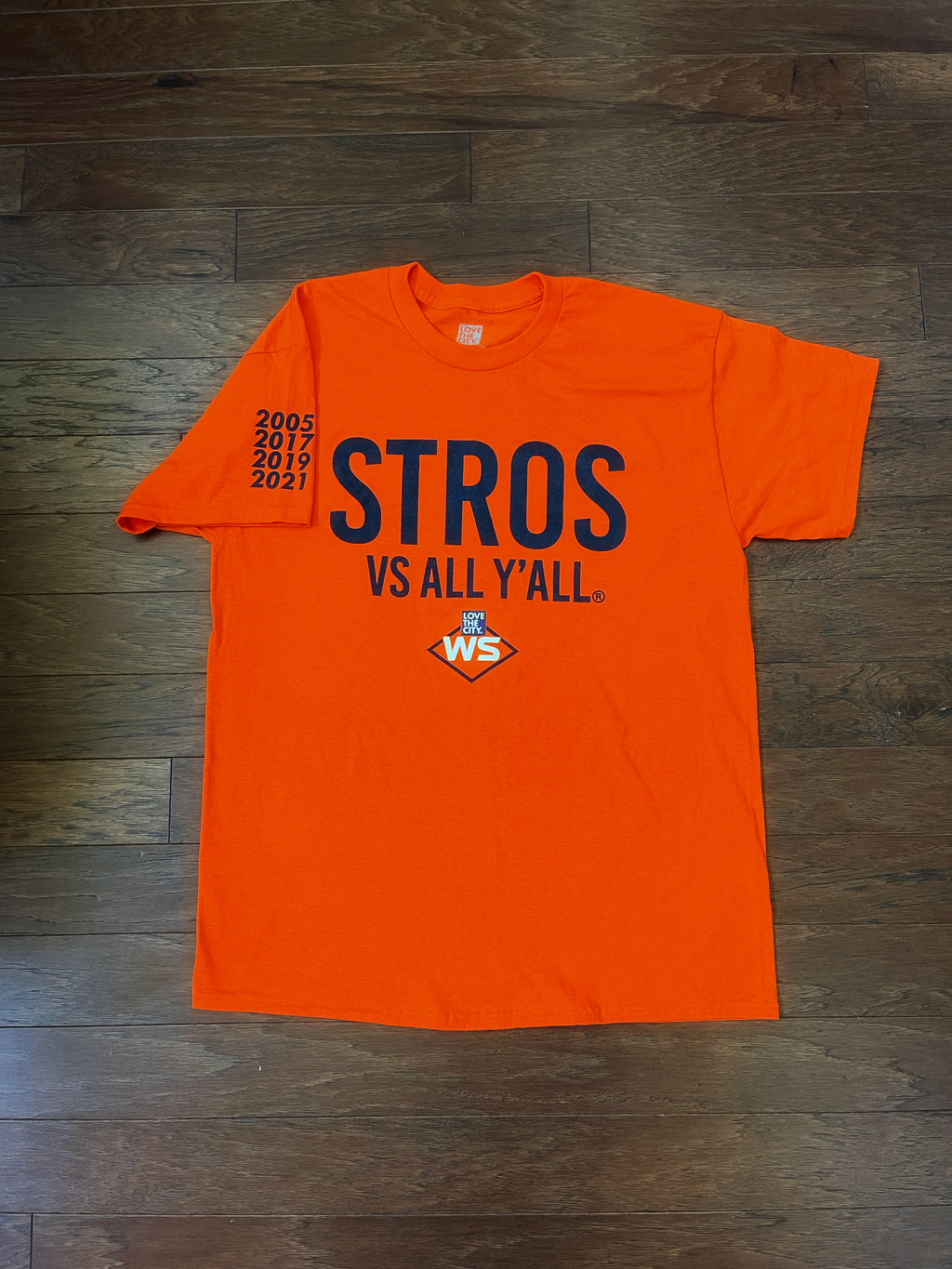Stros Vs All Y'all  World Series Tee (2021)