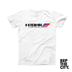 H-Town For Real Tee White